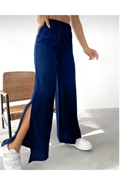 MOONBULL Women's 2 Leg Slit Pants