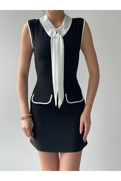 COTTONLAB Area Scarf Dress