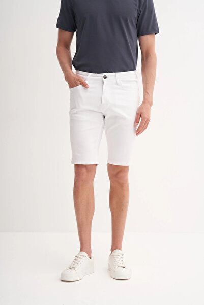 Cazador Slim Fit Skinny Leg Short Denim Shorts 6705