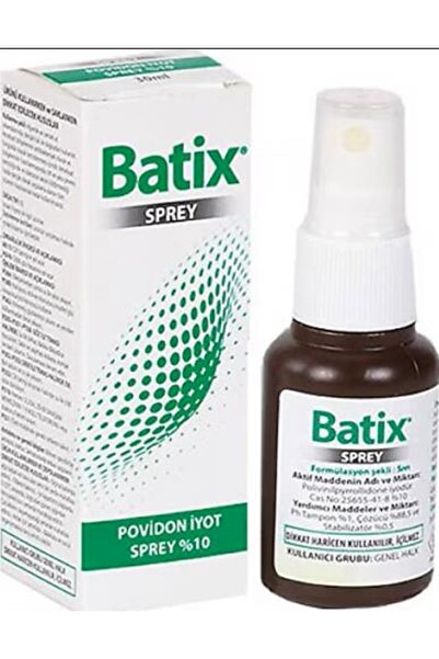 Batix Antiseptik Çözelti Sprey 100 ml