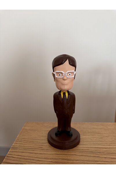 Ivmech The Office – Dwight Schrute Sallabaş Figür | Koleksiyonluk 3D Baskı Öz...