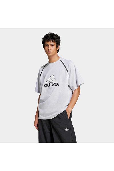 adidas Badge Of Sport Ανδρικό γκρι μπλουζάκι (IM7839)