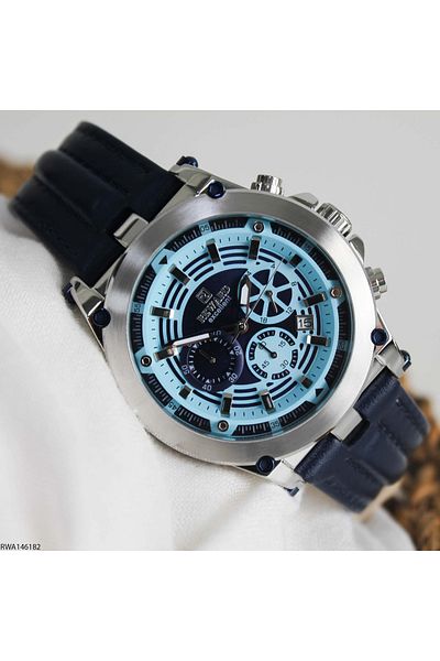 Reward Rwa146182 Men's Wrist Watch with Leather Band