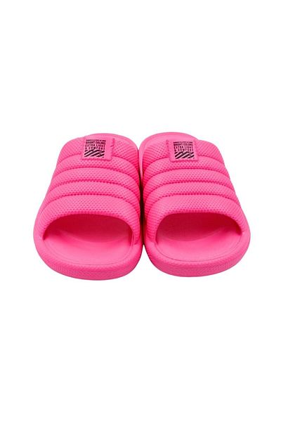 Perletti Papuci de damă, roz neon, ultra confortabili, Perletti, 38 EU