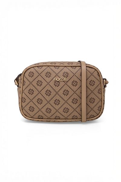 Fossil حقيبة كتف نسائية من فرو المنك 05FS22Y283