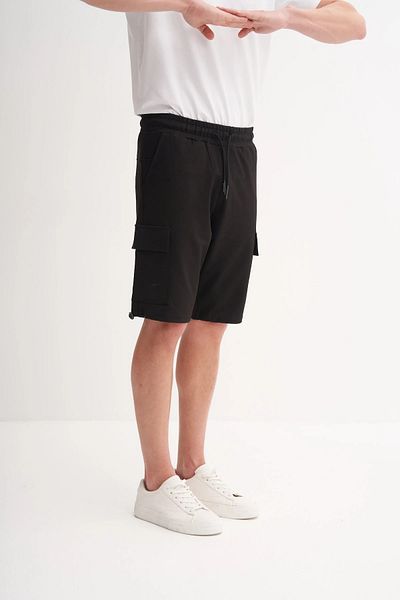 Cazador Slim Fit Skinny Leg Lycra Cargo Bermuda Shorts 6072