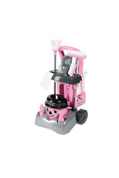 Casdon - Hetty Deluxe cleaning trolley for Kids 3+ - Pink