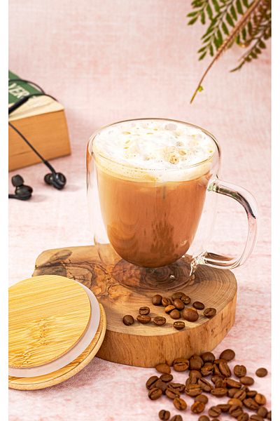 Bambum Chado Double Wall Glass Tea Cup 300ml