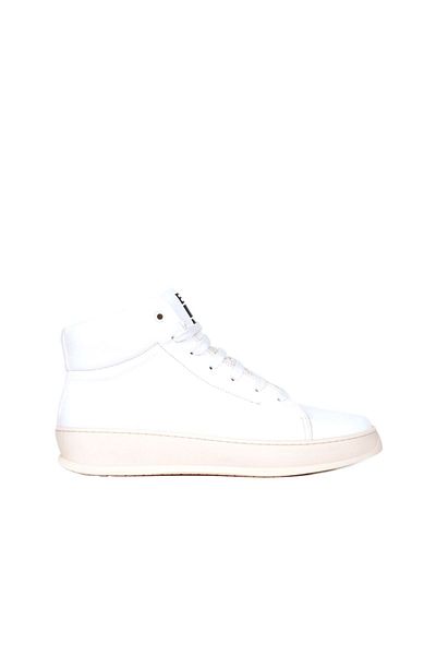 Bueno Shoes Ανδρικά αθλητικά μποτάκια - Λευκό δέρμα, Μοντέλο 01ms12402
