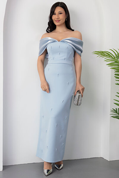 PULLIMM Φόρεμα Atlas με λεπτομέρεια με χάντρες ECR5431