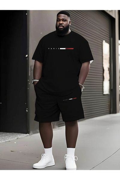 ACTIVE MODA - ΑΝΔΡΙΚΟ ΠΑΡΙΣΙΑ ΜΠΛΟΥΖΑ - ΣΟΡΤΣ ΣΕΤ 2 ΜΕΓΑΛΟΥ ΜΕΓΕΘΟΥΣ ΒΑΜΒΑΚΙ