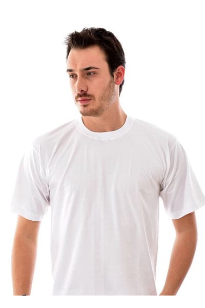 KEYAL Pack of 6 White Half Sleeve Men's Undershirt