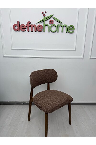 Defne Home bohem sandalye kılıfı Kahverengi