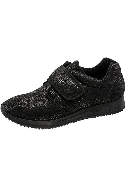 Fischer Markenschuh Komfort Slipper Für Damen In Schwarz