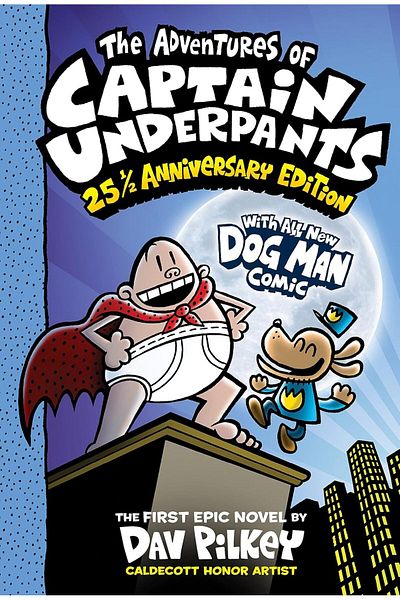 TEC The Adventures of Captain Underpants (Now With a Dog Man Comic!)