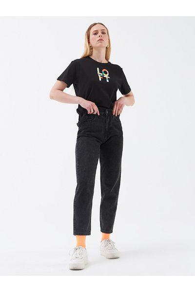 Loft Дамски панталон Mom Regular Fit