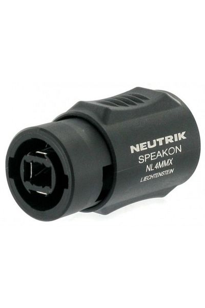 NEUTRIK Neutrık Nl4Mmx 4 Pin Spekon Intermediate Connector