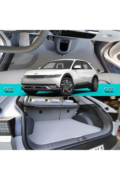 Bod Hyundai IONIQ 5 3D Havuzlu Paspas ve Bagaj Havuzu Seti Gri 2021-Sonrası ioniq 5