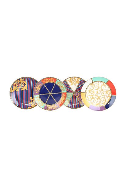 Lucky Art Valencia Bone 27cm 4Lu Plate Set