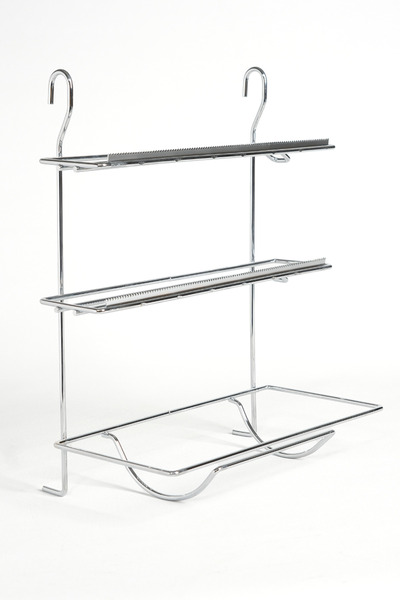 Rafiste 3 Katlı Çok Amaçlı Mutfak Rulo ve Folyo Tutucu Askı Raf