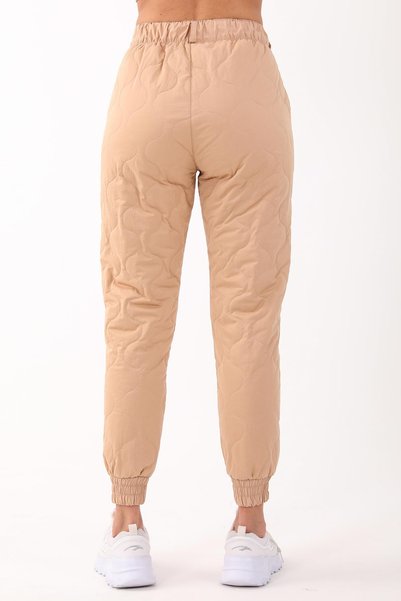 MARATON Comfort Women's Turned-Cuff Beige Trousers