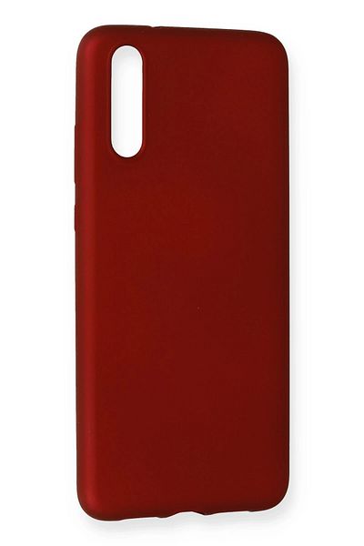 NewFace Huawei P20 Case First Silicone - Burgundy Drstr