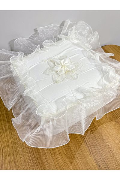 AYHANHOME Bohra Processing Rose Ornate Promise Engagement Purse Dowry Holder 40X40