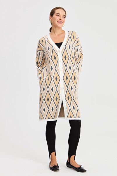 Two Mail Кардиган з діамантовим візерунком