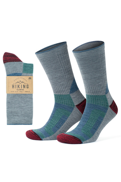 Go With Merinos Yünlü Taban Altı Havlulu Dikişsiz Hiking Yürüyüş Aktivite Kad...