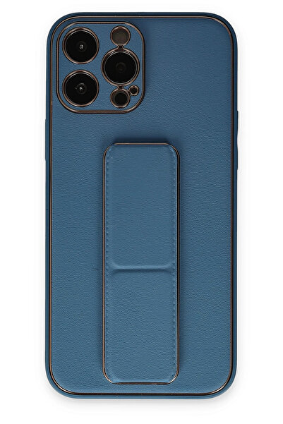 NewFace حافظة آيفون 13 برو من جلد كوكو - أزرق فاتح 1495258709