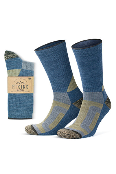 Go With Merinos Yünlü Taban Altı Havlulu Dikişsiz Hiking Yürüyüş Aktivite Kad...