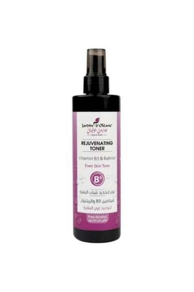 Jardin de oleane - Retinol and Vitamin B3 Toner - Skin Rejuvenation - Even Skin Tone, 250 ml