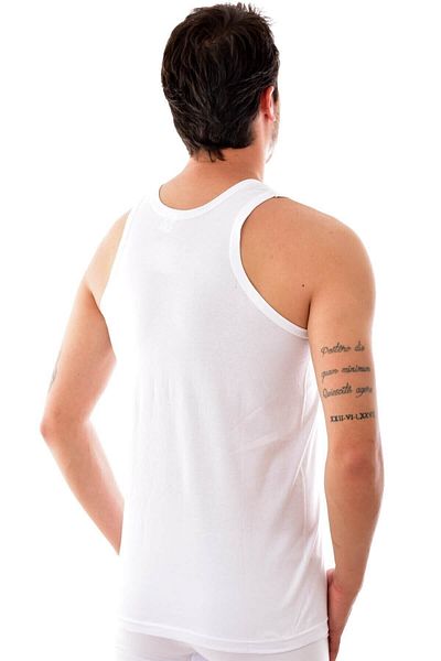 KEYAL Seher Seher Men's Combed Cotton Undershirt White 100% Cotton 6-Pack