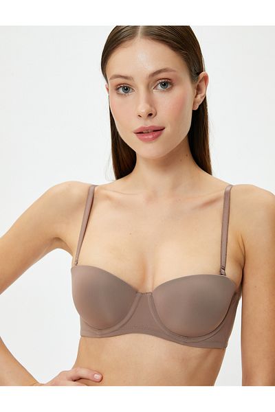 Koton Underwire Στράπλες Σουτιέν χωρίς επένδυση Basic