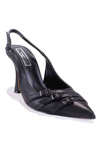 DAGOSTER DZA07- 7311241   حذاء نسائي بكعب كلاسيكي أسود