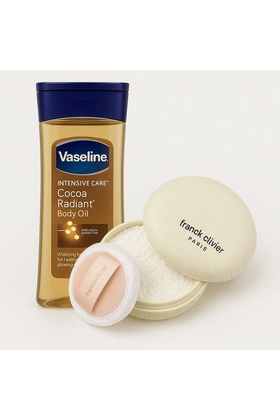 Vaseline Frank Powder Vaseline Body Care Set