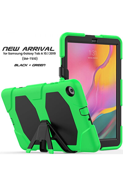 NewFace غطاء حماية لجهاز سامسونج جالاكسي T510 Tab A 10.1 جريفين - أخضر 1493503709