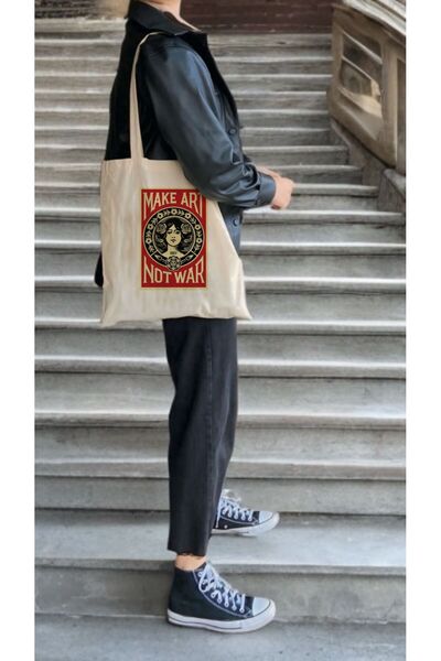 InfinitumWorks اصنع حقيبة قماش فنية وليست حربية