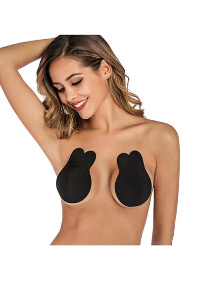 EMBA BUTİK Strapless Bra Strapless Backless Push up Magic Bra Plumping Silicone Adhesive