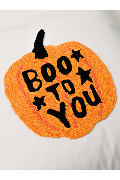 Galia Tasarım Boo to You - Halloween Series Halloween Pumpkin Punch Throw Pillow Cover