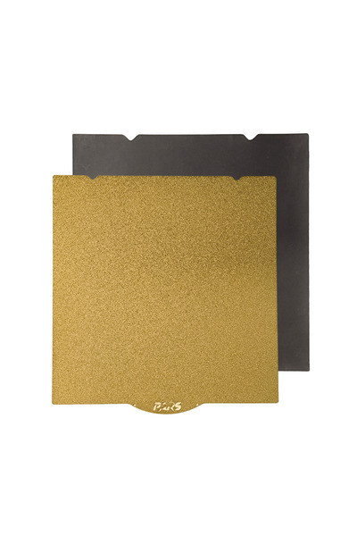 Pars 310x315 Mm Ender 3 S1 Plus Gold Pei Kaplı Özel Yay Çeliği Tabla Magnetli