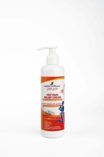 Jardin de oleane Muscle Pain Relief Cream for Heating, 250ml