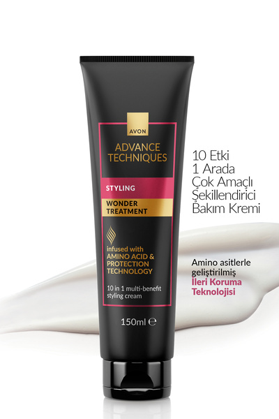 AVON Advance Tecniques 10 Etki 1 Arada Çok Amaçlı Şekillendirici Bakım Kremi ...