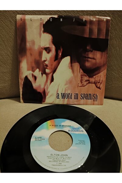 Elton John - Word In Spanish 1988 USA Basım 2.el