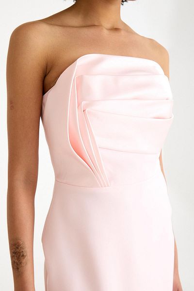 SpringStore Powder Strapless Evening Dress