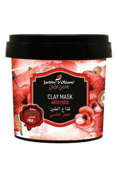 Jardin de oleane - Clay Mask with Akker Fassi, 500g