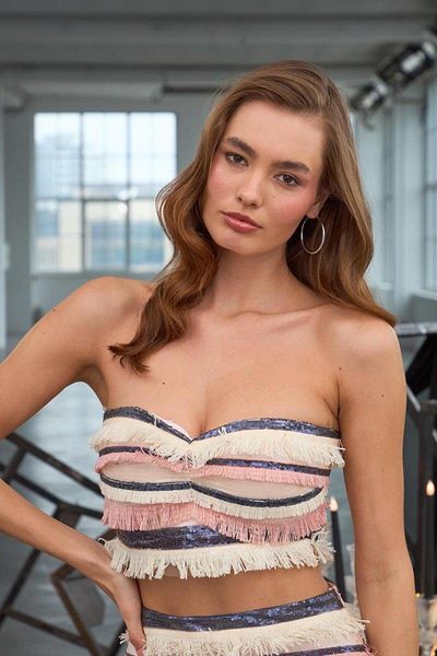 NOK İSTANBUL Nok Signature Even Ready Bustier Pink
