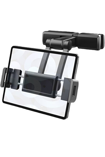TECHNOMEN Tablet standı, araç içi tablet standı, araç koltuk başlığı, tablet tutucu
