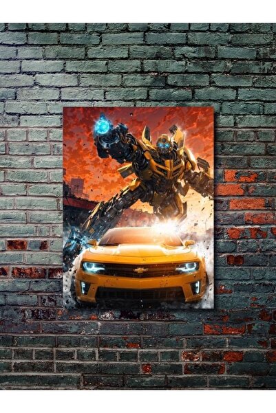 ZNC Bumblebee - Transformers - Dizi, Film ve Karakter Özel Tasarım Poster Ser...