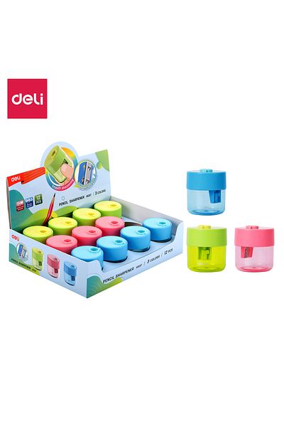 Deli School Pencil Sharpener ASST. EH557
